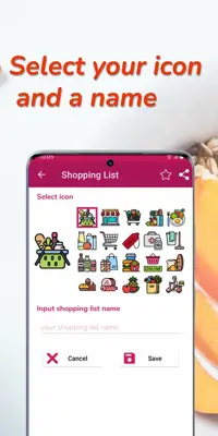 Shopping List android App screenshot 1